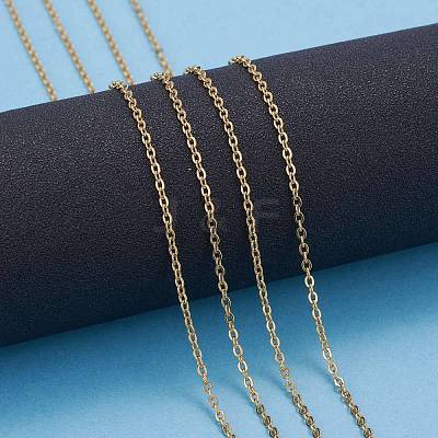 Ion Plating(IP) 304 Stainless Steel Cable Chains CHS-H007-55G-1