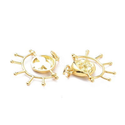 Brass Charms KK-L188-73G-1