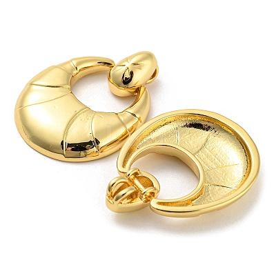 Brass Pendants KK-C036-03G-1
