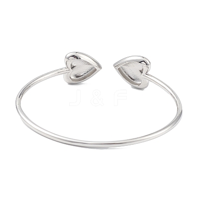 Rack Plating Brass Bangles BJEW-L652-25P-1
