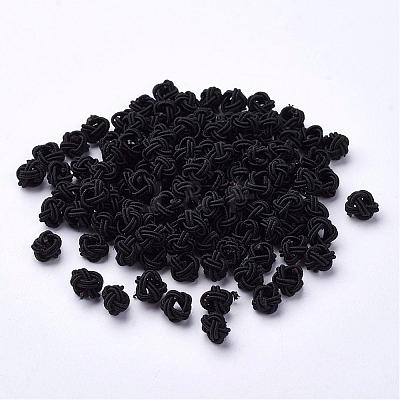 Polyester Weave Beads WOVE-N002-05-1