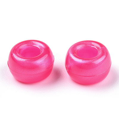 Plastic Pearlized Beads KY-T025-01-D06-1
