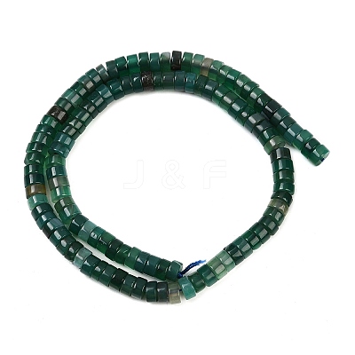 Dyed Natural Agate Beads Strands G-U030-B01-02-1