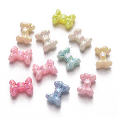Opaque Acrylic Beads SACR-R250-08-1