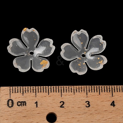 Acrylic Bead Caps OACR-H056-01A-1