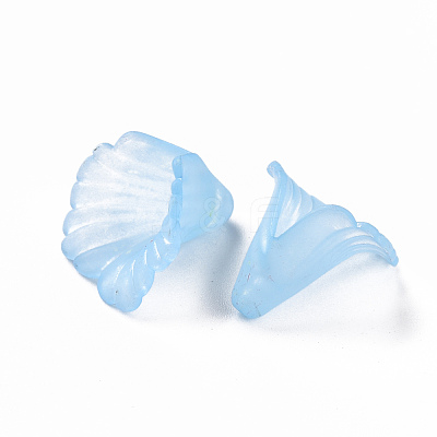 Transparent Acrylic Bead Caps PL551M-1