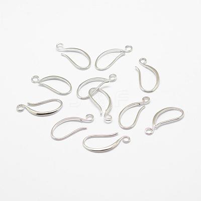 Brass Earring Hooks KK-F714-06P-1