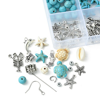 DIY Ocean Theme Earring Making Kit DIY-FS0005-54-1