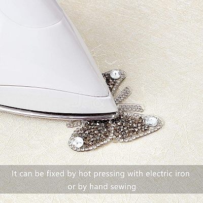 Butterfly Rhinestone Patches DIY-FG0001-36-1