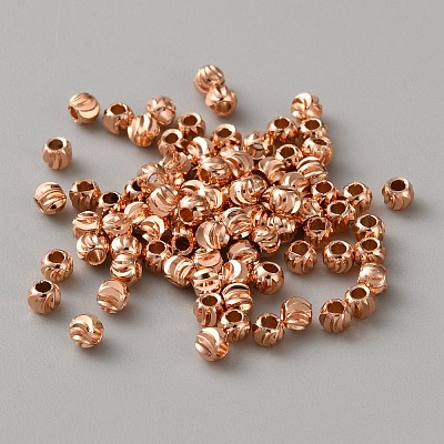 Brass Beads LS-KK-WH0088-56-1