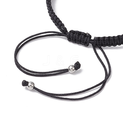 Natural Cowrie Shell Braided Bead Bracelets for Women BJEW-JB11765-01-1