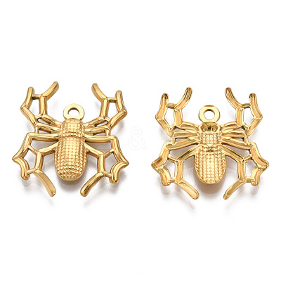 Ion Plating(IP) Halloween Theme 201 Stainless Steel Pendants STAS-N098-147LG-1