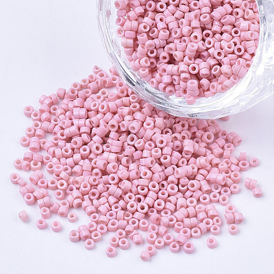 Glass Cylinder Beads SEED-Q036-01A-D24-1
