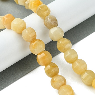 Natural Topaz Jade Beads Strands G-H023-A11-01-1