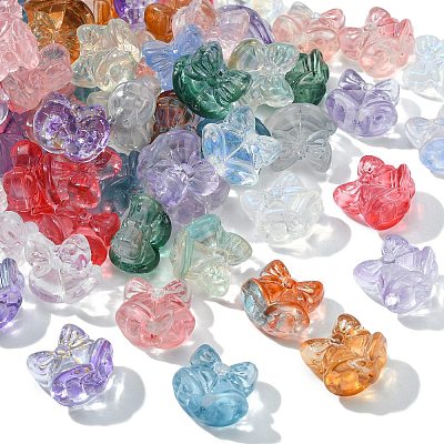 100Pcs Handmade Lampwork Beads LAMP-CJ0001-82-1
