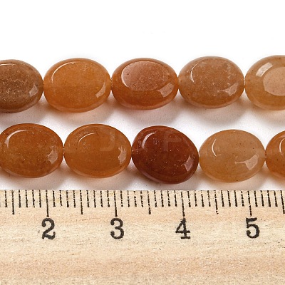 Natural Red Aventurine Beads Strands G-M420-D06-01-1