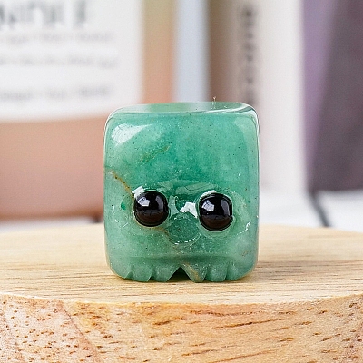 Natural Green Aventurine Display Decorations G-PW0004-19A-1