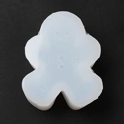 Christmas Theme DIY Display Food Grade Statue Silicone Molds DIY-A041-01C-1