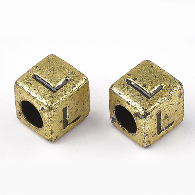 Acrylic Beads PB43C9308B-G-M-1