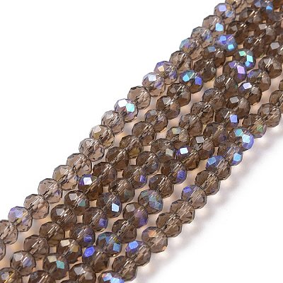 Electroplate Glass Beads Strands LS-EGLA-A034-T1mm-L06-1
