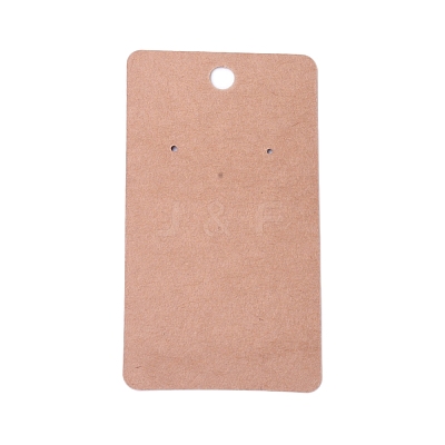 Cardboard Earring Display Cards CDIS-F003-04B-1