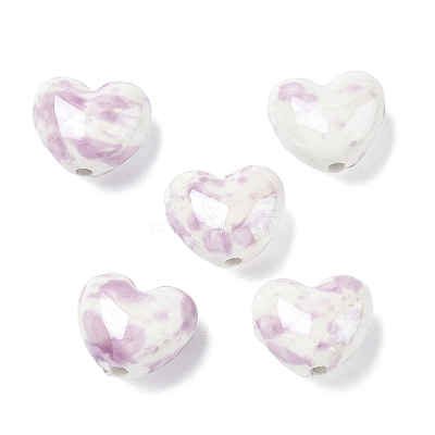 Glazed Porcelain Beads PORC-K003-04A-1