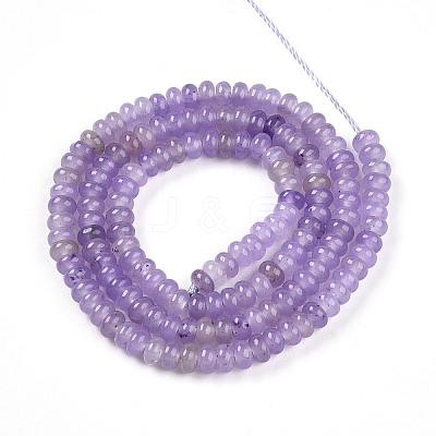 Dyed Natural White Jade Beads Strands X-G-T139-57A-08-1