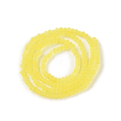 Transparent Glass Beads Strands LS-EGLA-A044-T1mm-MD29-1