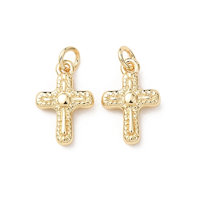 Brass Pendants KK-D019-02C-G-1