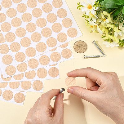 5 Sheets PVC Self-Adhesive Stickers DIY-SP0006-19A-1