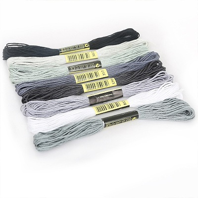 1 Bag 6-Ply Cotton Embroidery Floss DIY-DJ0005-19-1