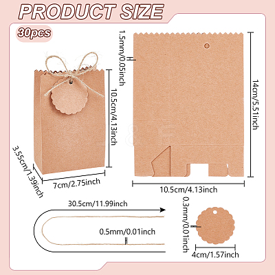 Rectangle Folding Paper Gift Boxes CON-WH0001-78B-1