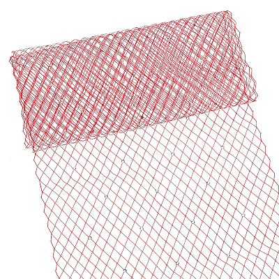Polyester Bridal Veils DIY-WH0622-072D-1