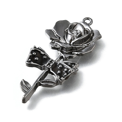 Alloy Enamel Gothic Style Pendants PALLOY-R157-06B-02B-1