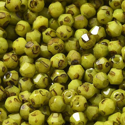Picasso Baking Paint Glass Seed Beads SEED-A032-02A-10-1