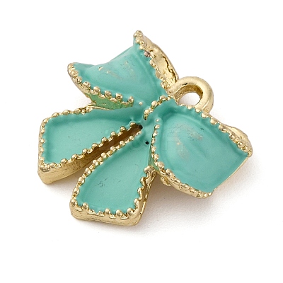 Spray Painted Rack Plating Alloy Pendants FIND-U011-01G-02-1