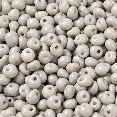 6/0 Opaque Baking Paint Glass Seed Beads X1-SEED-M012-02A-10-1