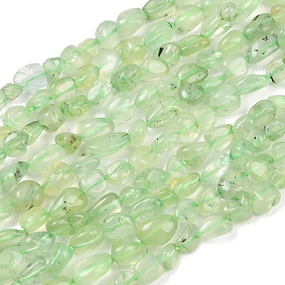 Natural Prehnite Beads Strands G-K395-B08-01-1
