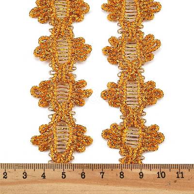 Polyester Lace Ribbons OCOR-WH0082-20A-1