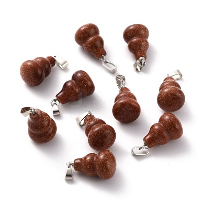 Synthetic Goldstone Pendants G-G846-01B-1