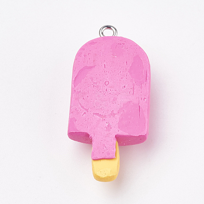 Handmade Polymer Clay Pendants CLAY-T012-23D-1