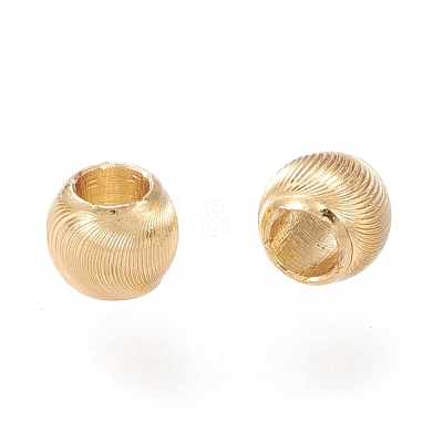 Brass Beads KK-M213-02D-G-1