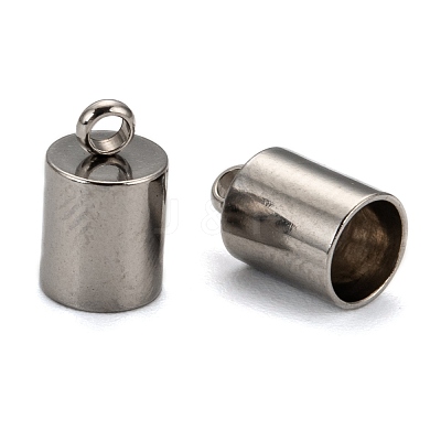 Tarnish Resistant 304 Stainless Steel Cord Ends X-STAS-M250-06-1