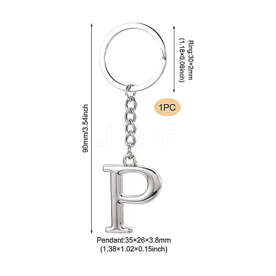 Alloy Keychains KEYC-TADJ0001-11P-1