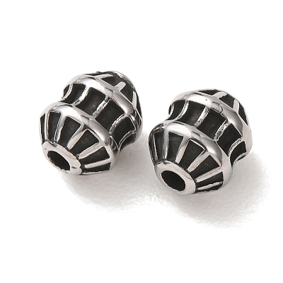 304 Stainless Steel Beads SA-CBA9DCB-07AS-1