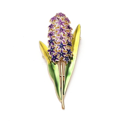 Flower Enamel Pins JEWB-A034-05G-01-1