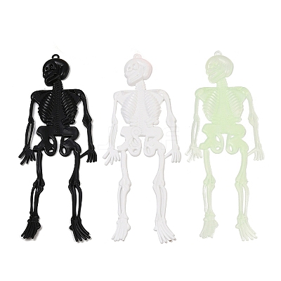 Halloween Plastic Pendants DJEW-K032-02A-1