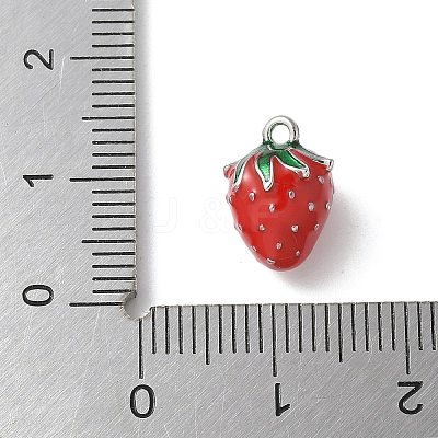 Brass Enamel Charms X-KK-P290-57P-1