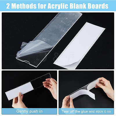 Acrylic Blank Boards FIND-WH0420-148-1