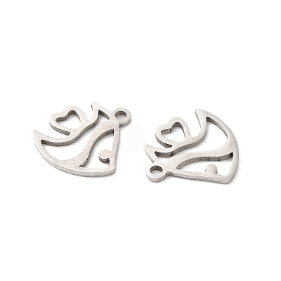 Non-Tarnish 201 Stainless Steel Pendants STAS-I199-D01-P-1